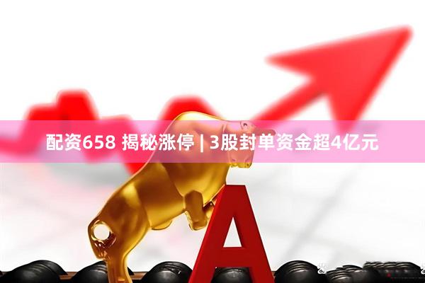 配资658 揭秘涨停 | 3股封单资金超4亿元