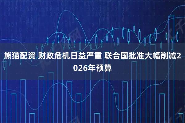 熊猫配资 财政危机日益严重 联合国批准大幅削减2026年预算